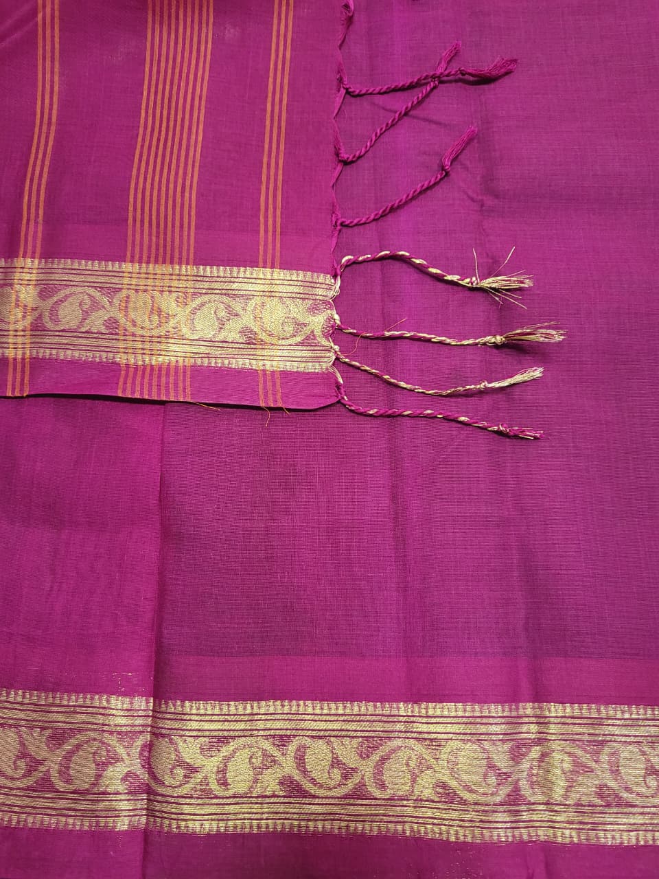 Green Radha Cotton Silk Saree