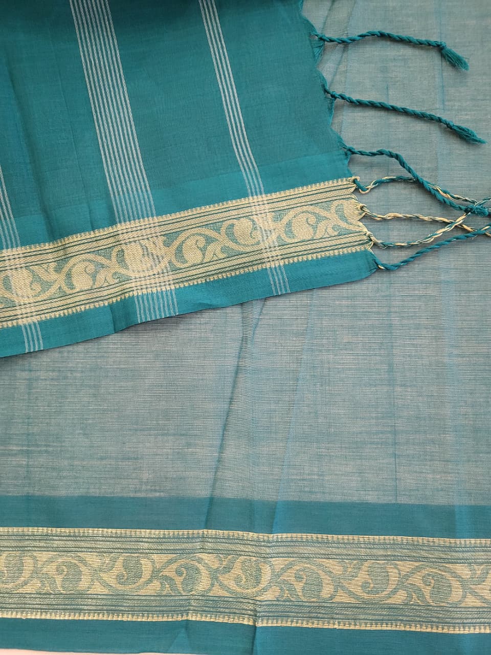 Golden Radha Cotton Silk Saree