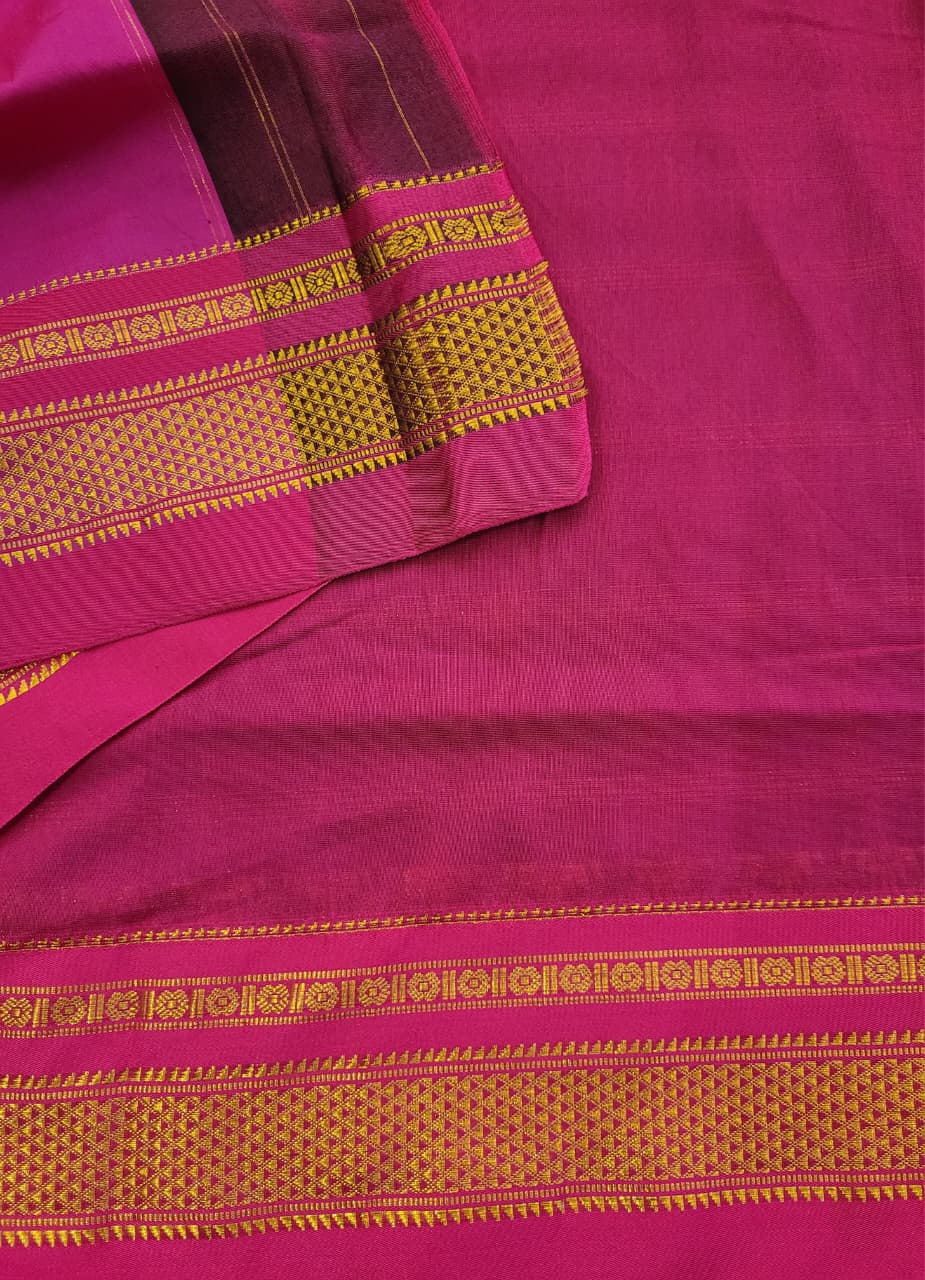 Blue2 Rani Ilkal  Saree