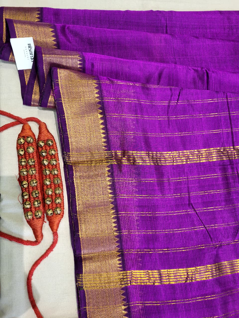 Rani Maheshwari Silk Saree