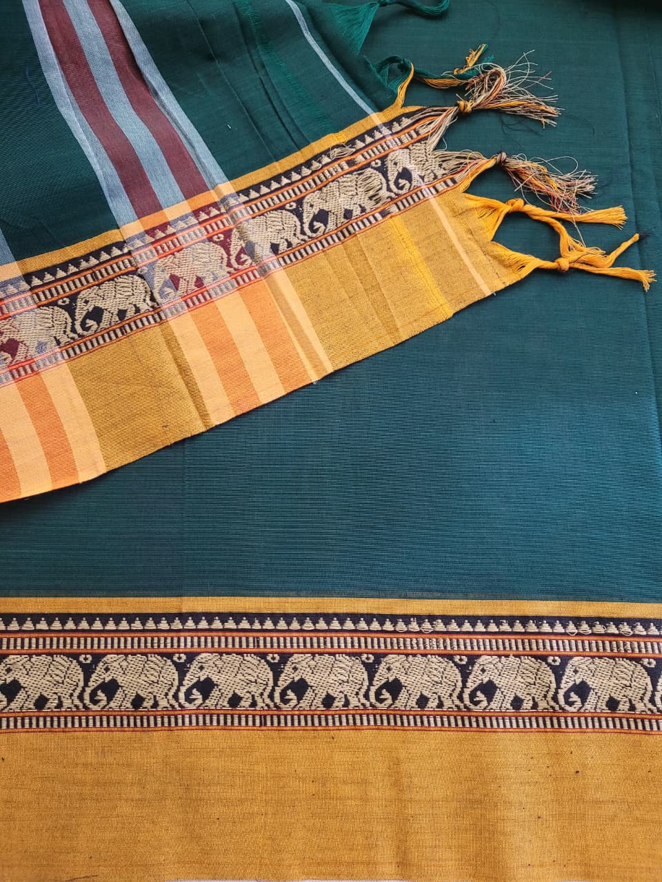 Emerald Narayanpet Cotton Saree