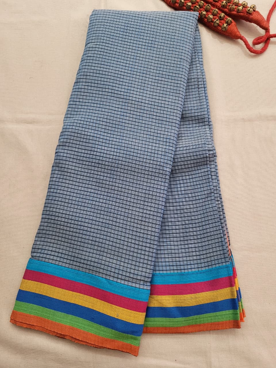 Blue2 Hampa Pattedanchu Saree