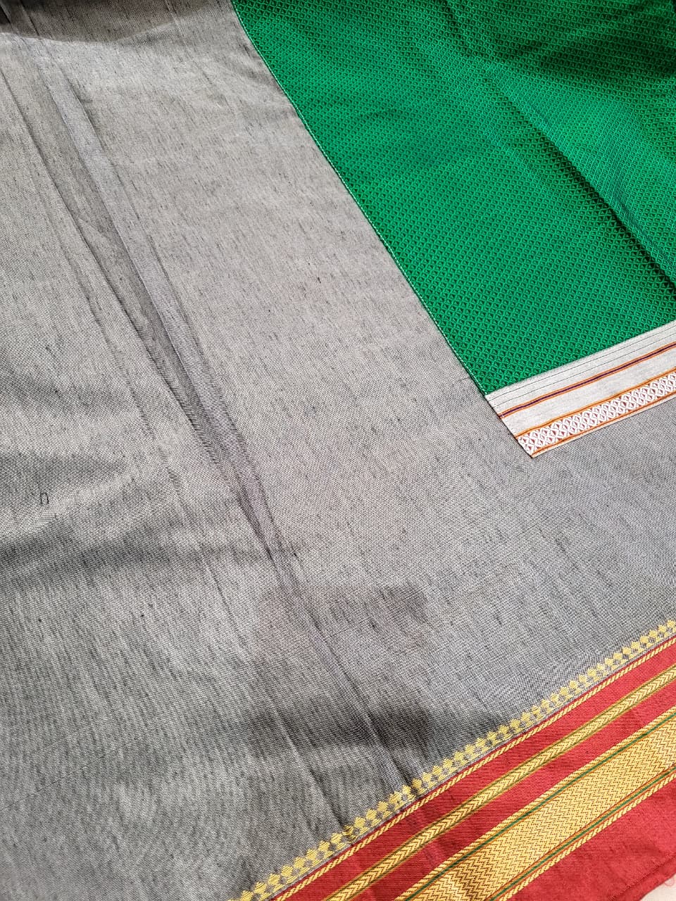 Green Celebrity Ilkal Saree