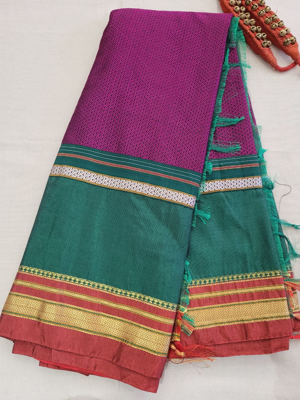 Purple Celebrity Ilkal Saree