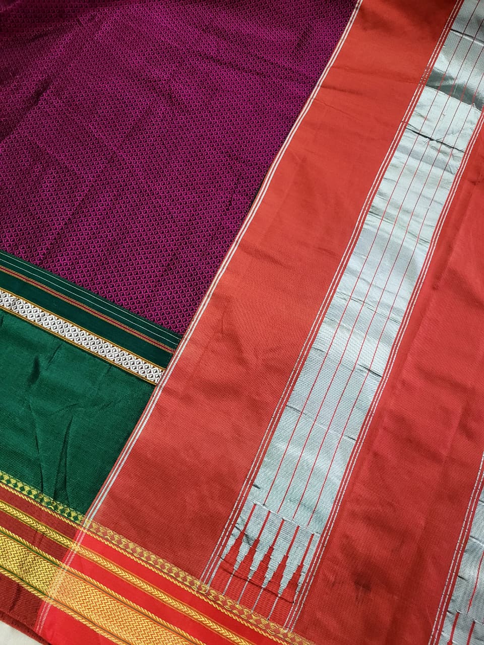 Purple Celebrity Ilkal Saree