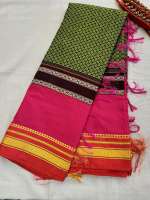 Green2 Celebrity Ilkal Saree