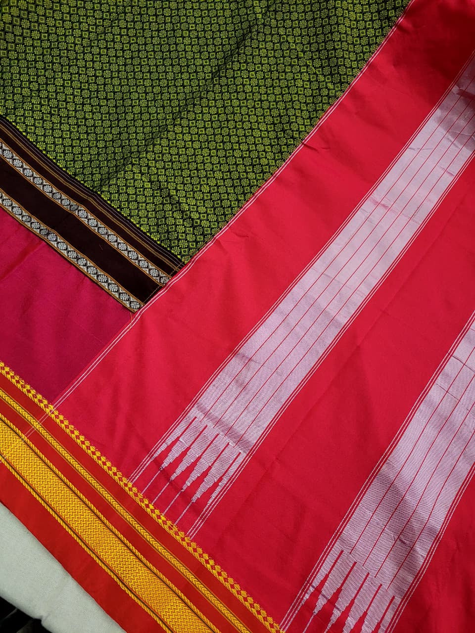 Green2 Celebrity Ilkal Saree