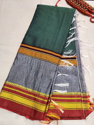 Sea Green Celebrity Ilkal Saree