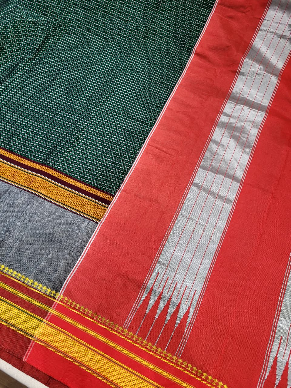 Sea Green Celebrity Ilkal Saree