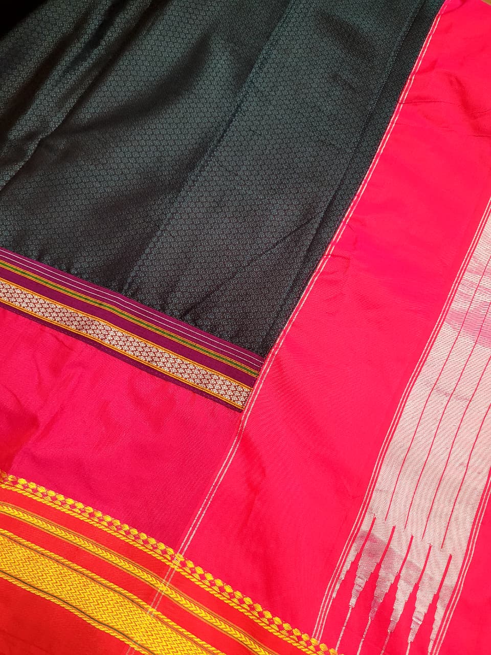 Black Celebrity Ilkal Saree