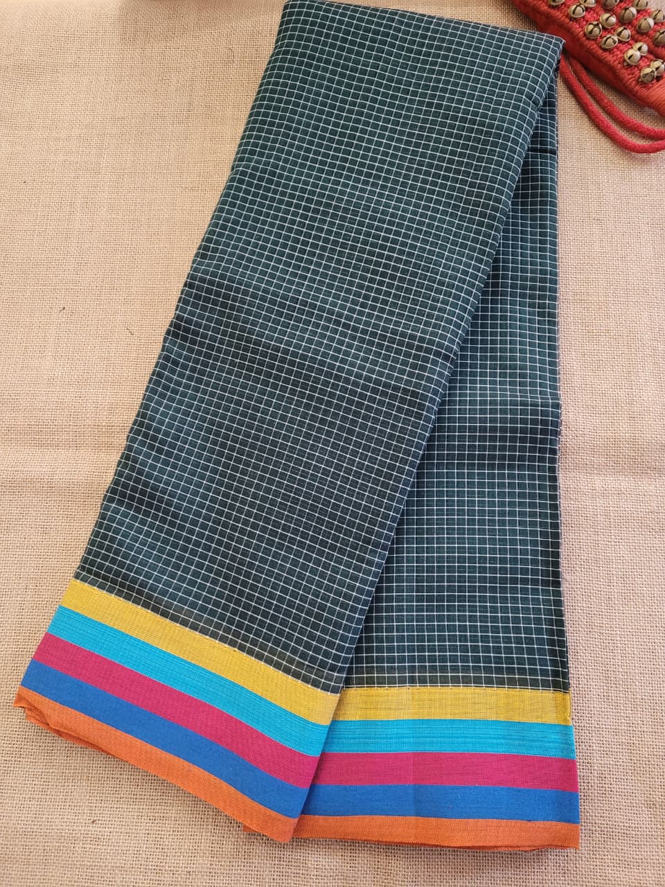 Multicolour4 Hampa Pattedanchu Saree