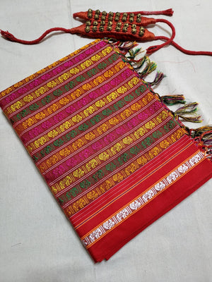 Multicolor2 HathiMor Khun Saree