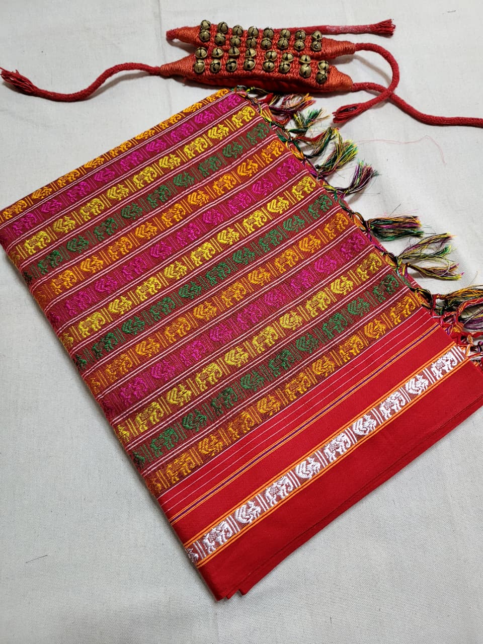 Multicolor2 HathiMor Khun Saree