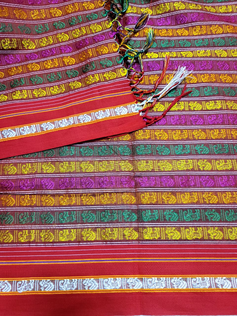 Multicolor2 HathiMor Khun Saree