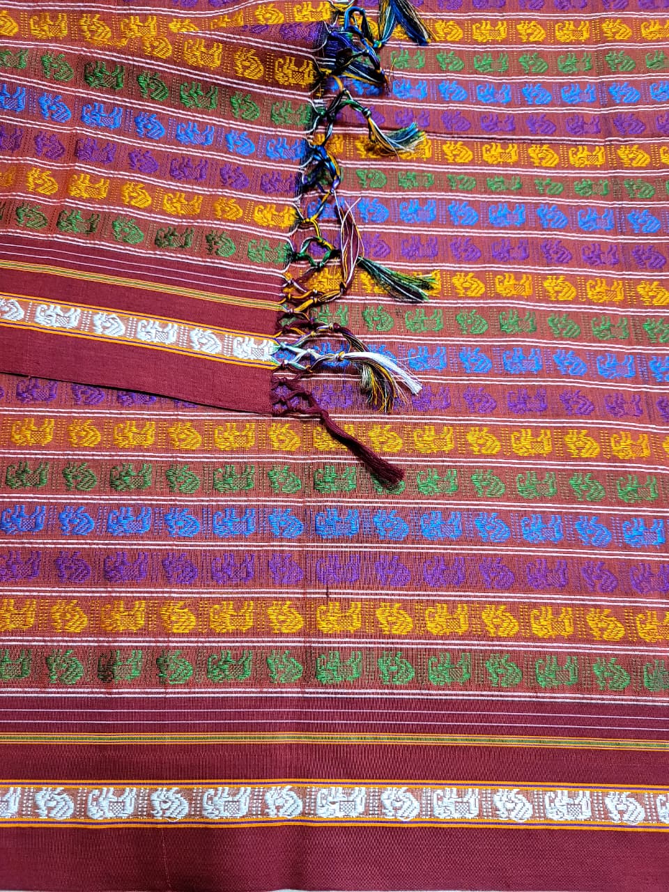 Multicolor3 HathiMor Khun Saree