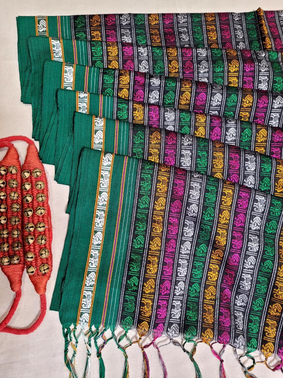 Multicolor5 HathiMor Khun Saree