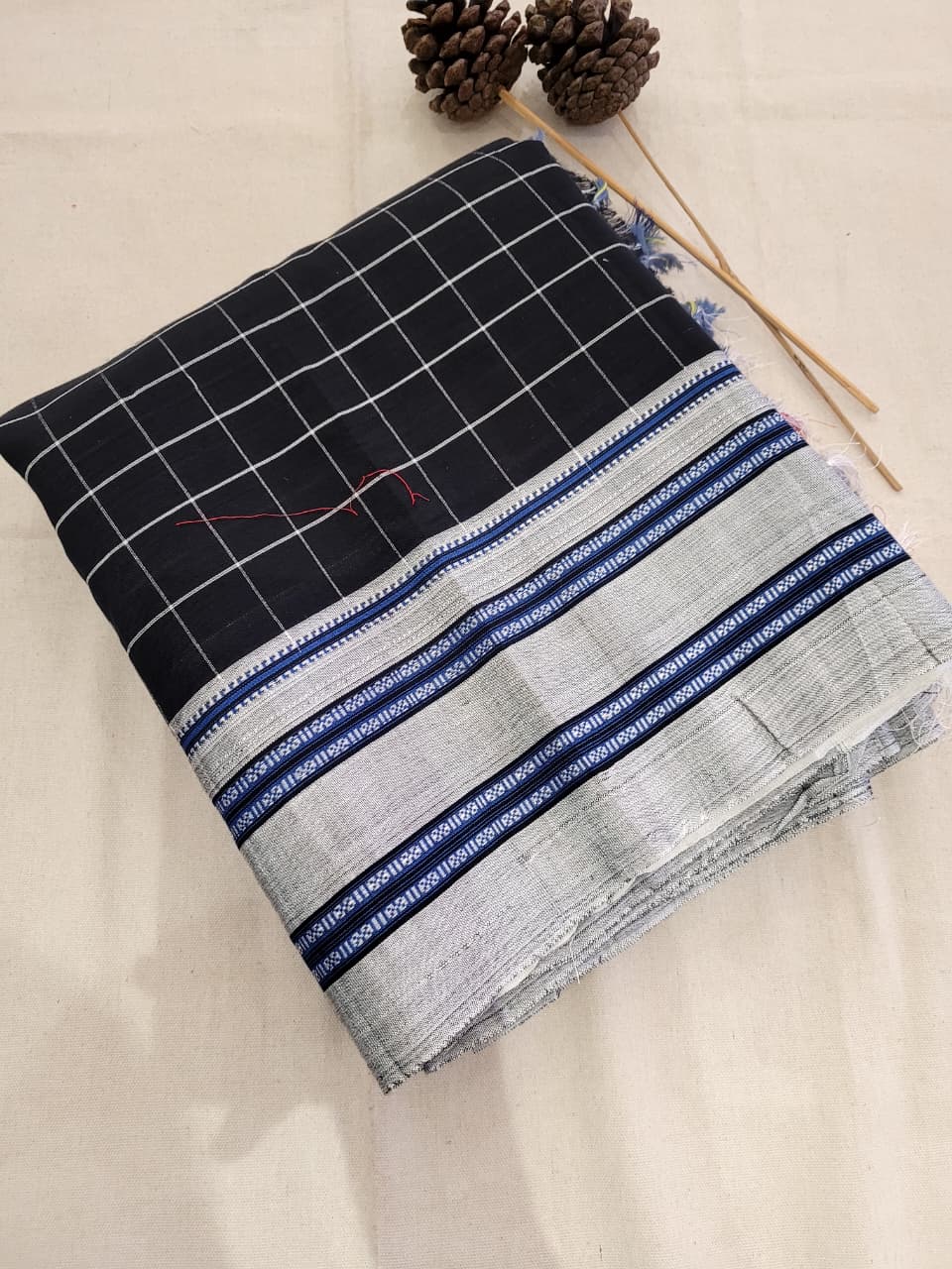 Black5 Ilkal Saree Silk Pallu