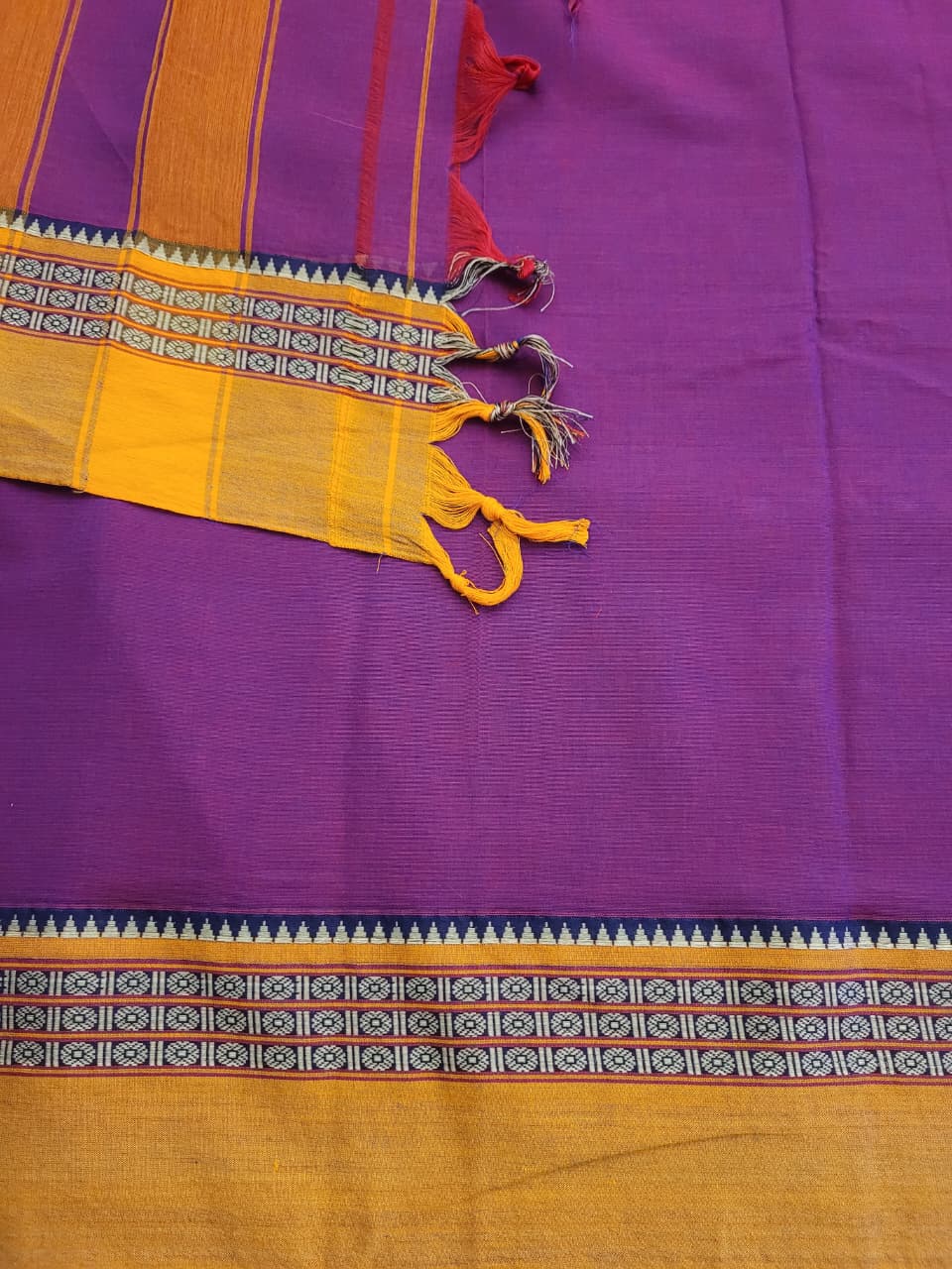 Pink Narayanpet2 cotton saree