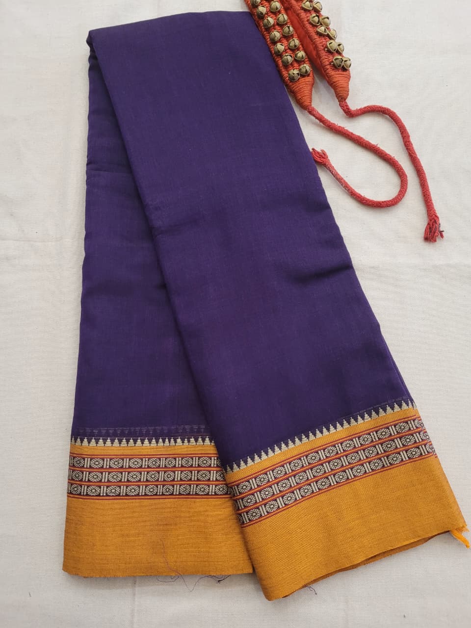 Purple2 Narayanpet2 cotton saree