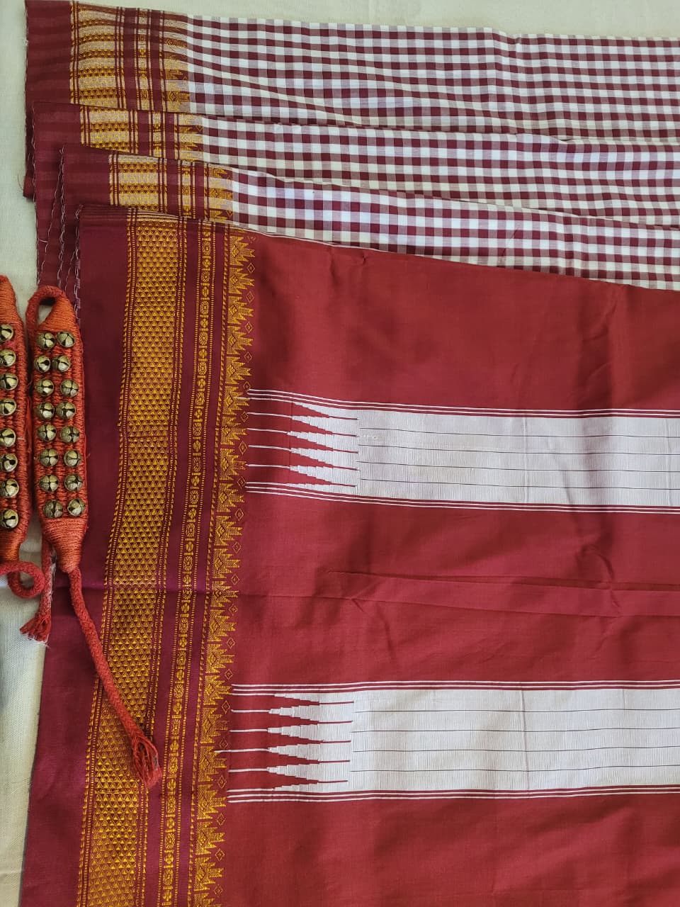 Maroon Celebrity Cotton Ilkal Saree