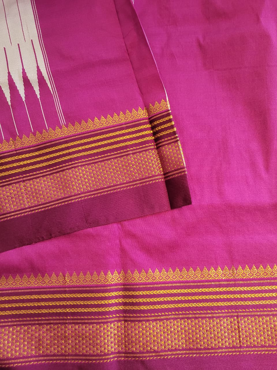 Purple Celebrity Cotton Ilkal Saree