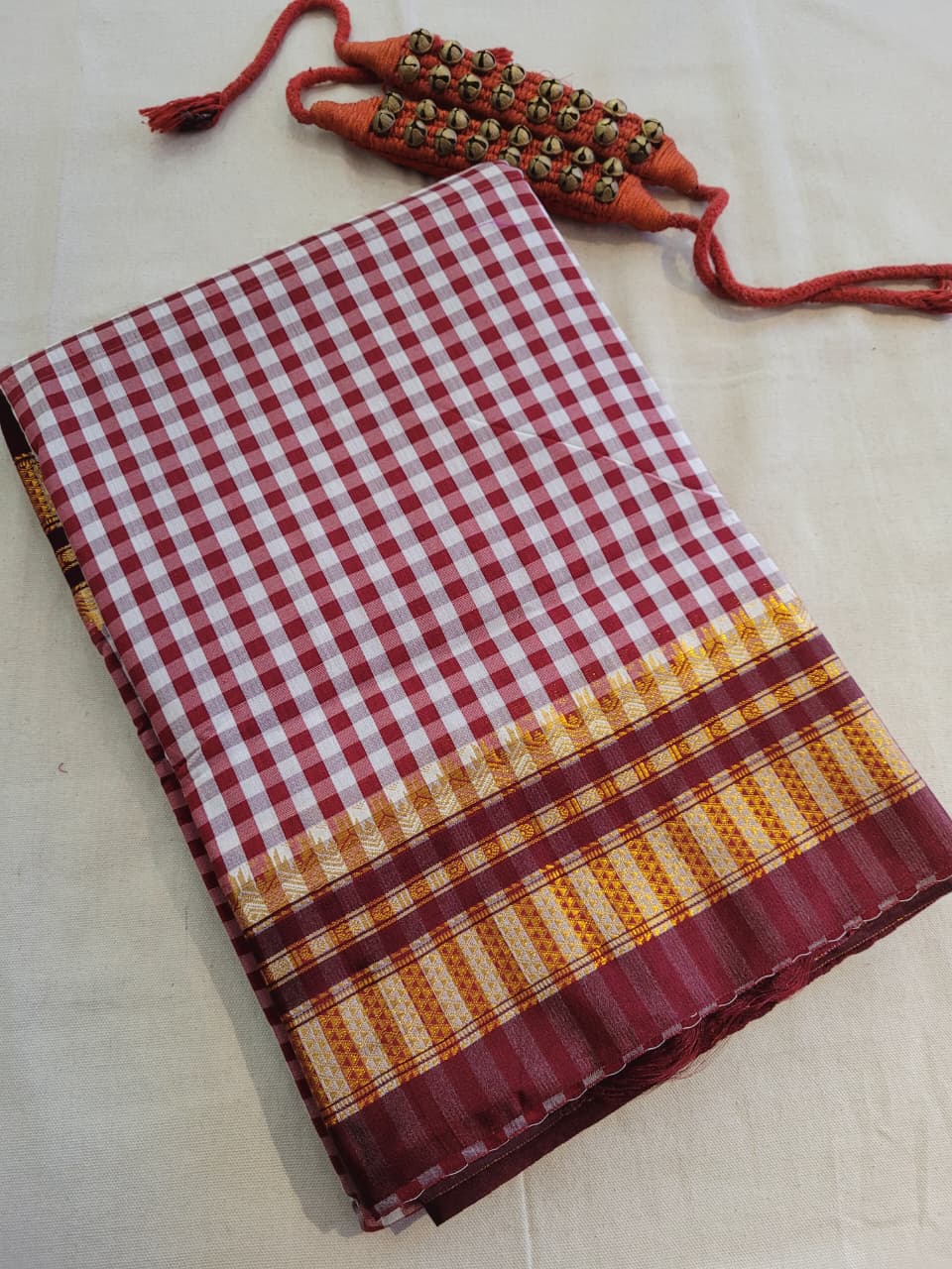 Brown Celebrity Cotton Ilkal Saree