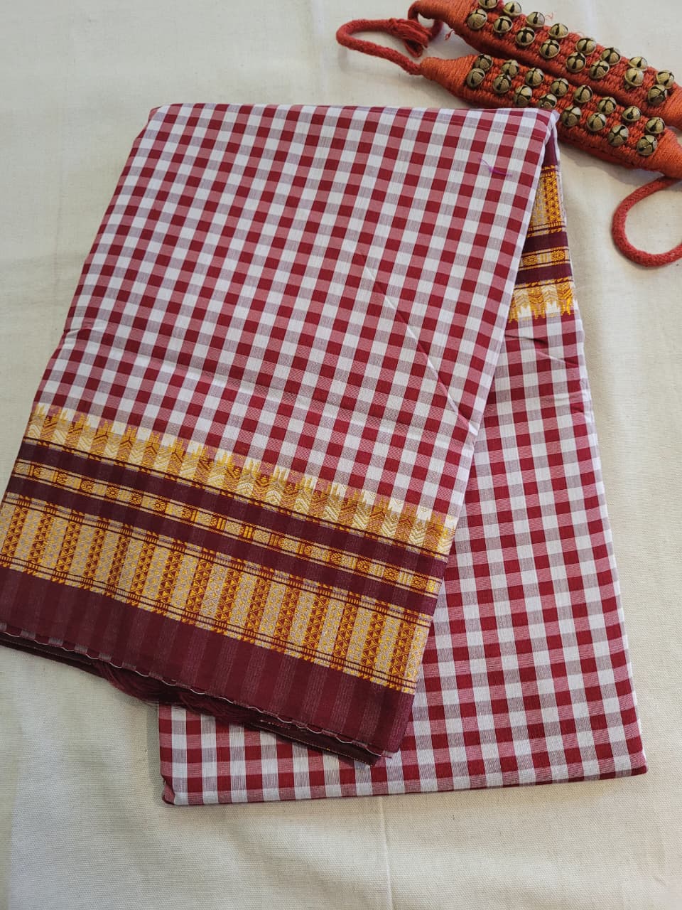 Brown Celebrity Cotton Ilkal Saree