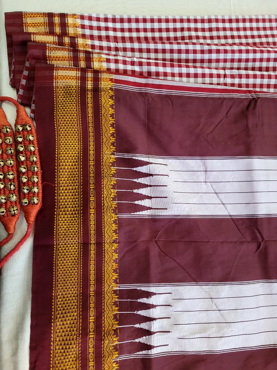 Brown Celebrity Cotton Ilkal Saree