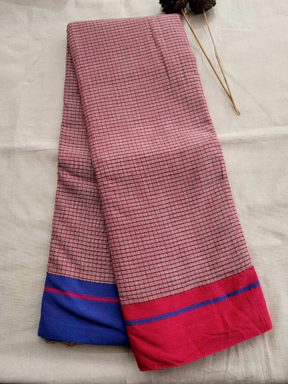 Pink Hampa Pattedanchu Saree