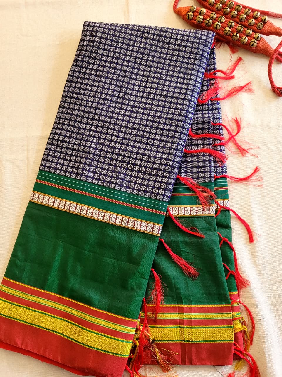 Green3 Celebrity Ilkal Saree