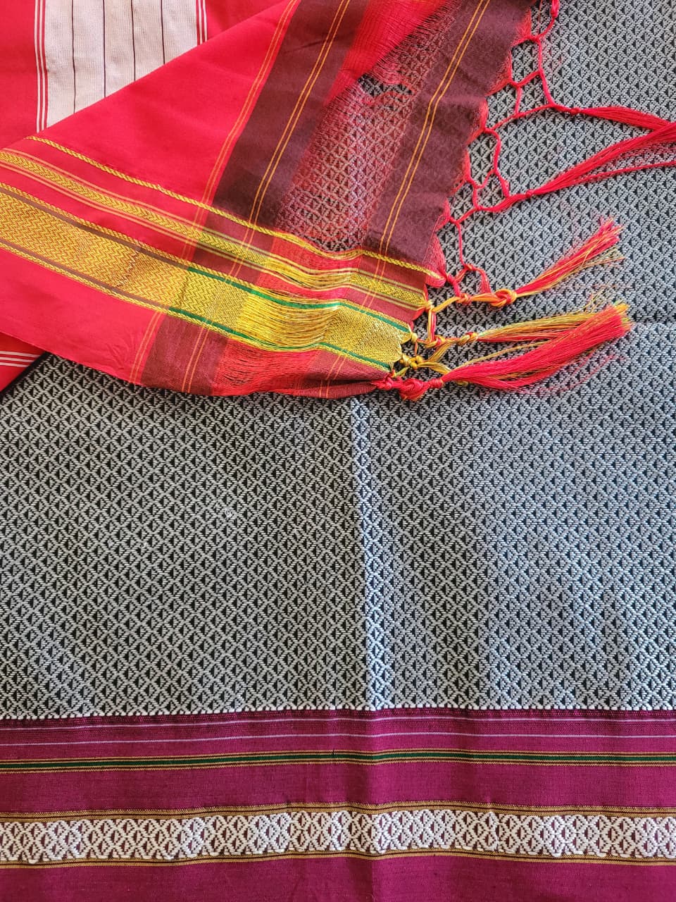 Grey Celebrity Ilkal Saree