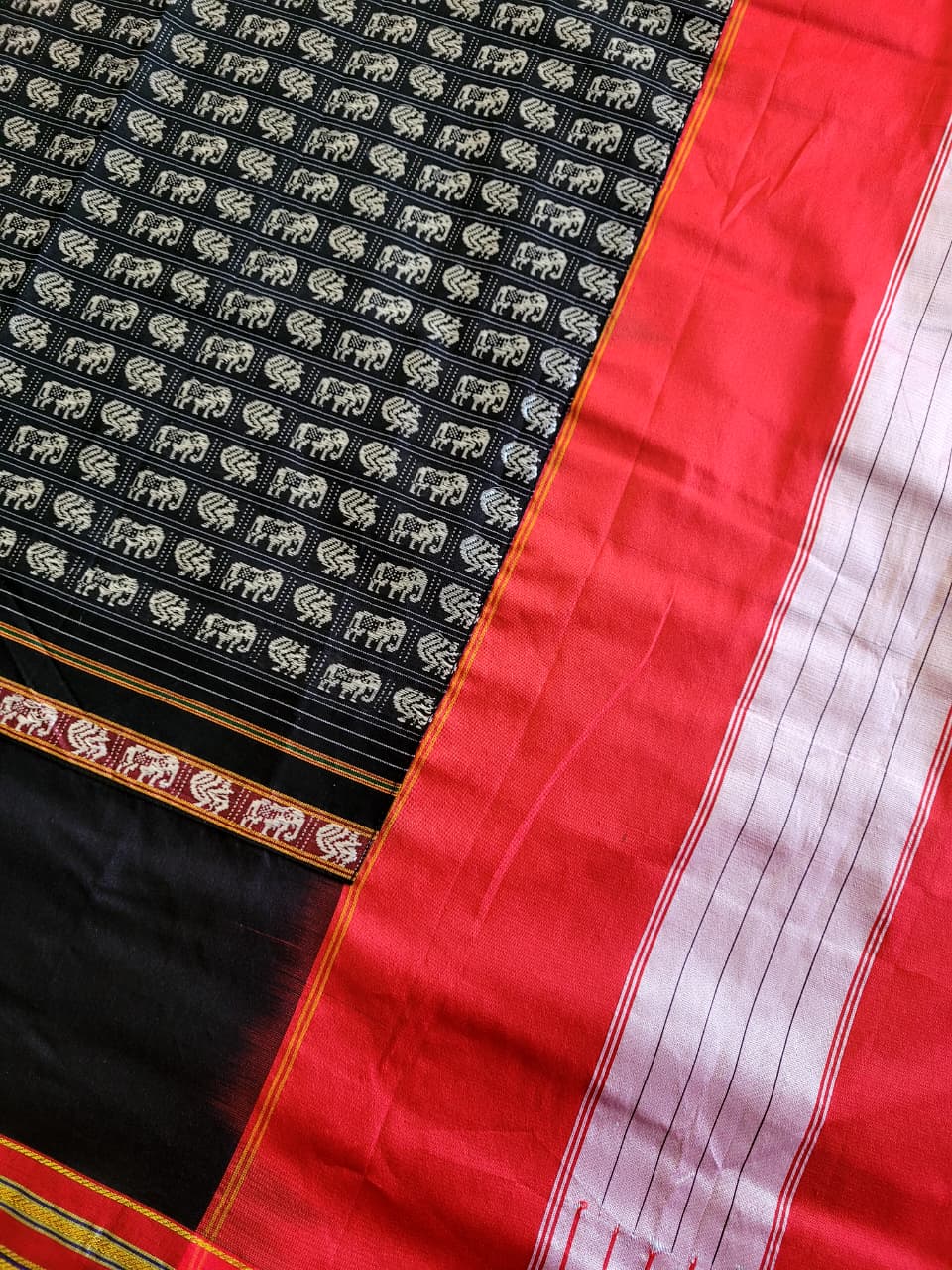 Black Celebrity Ilkal Saree