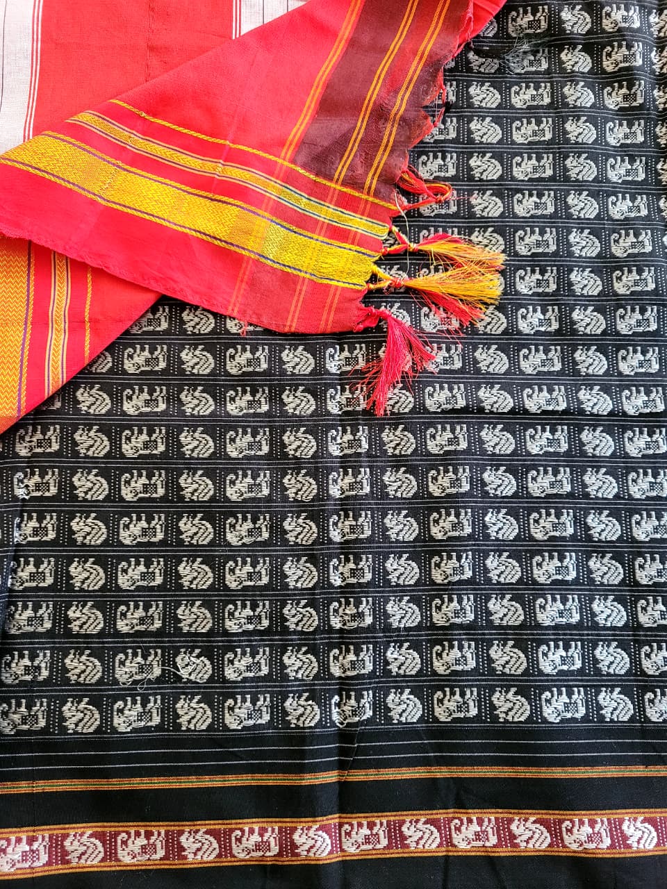 Black Celebrity Ilkal Saree