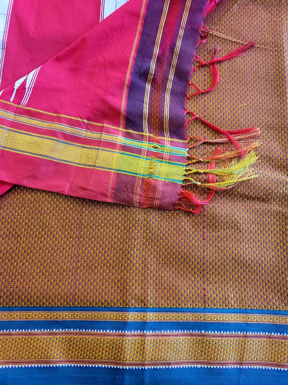 Golden Celebrity Ilkal Saree