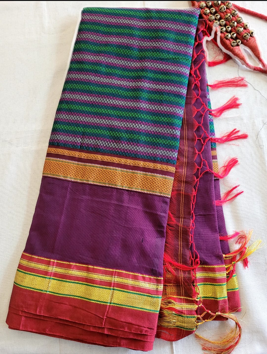 Purple Celebrity Ilkal Saree