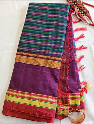 Purple Celebrity Ilkal Saree