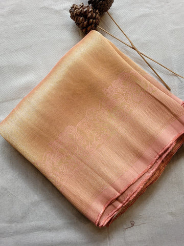 Gold3 Tissue Kani Silk Saree