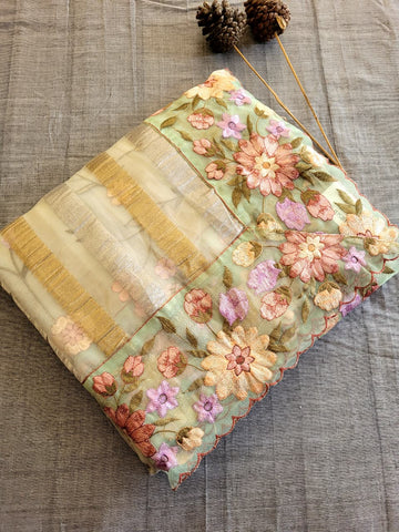 Sunglow Nora2 Tissue Saree