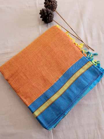 Orange Hampa Pattedanchu Saree