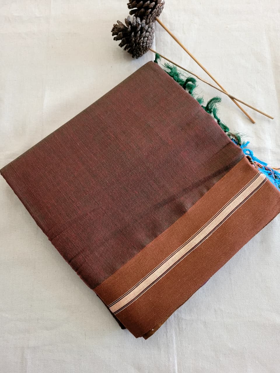 Brown Hampa Pattedanchu Saree