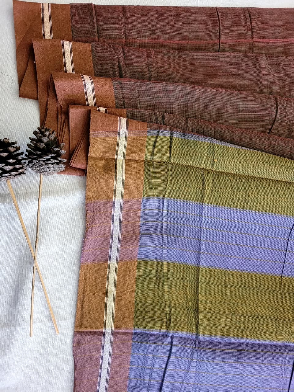 Brown Hampa Pattedanchu Saree