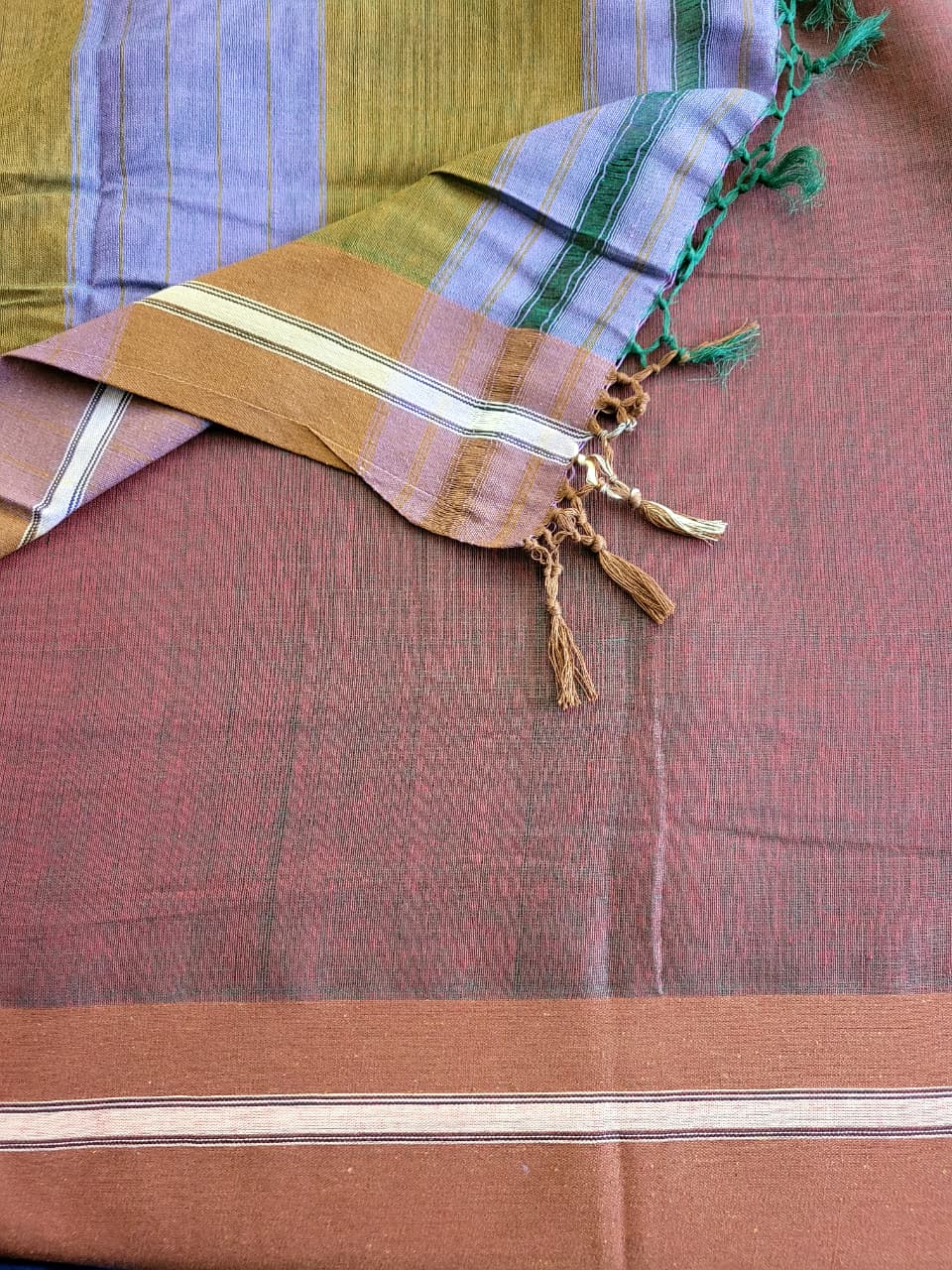 Brown Hampa Pattedanchu Saree