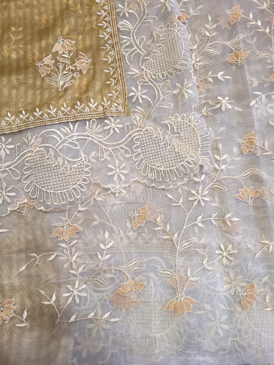 Honey Nora3 Tissue Saree