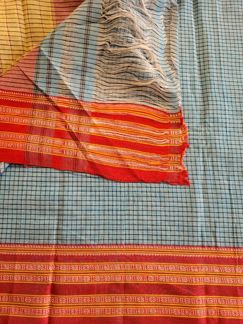 Grey Hampa Pattedanchu Saree