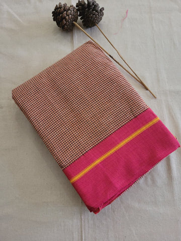 Pink Hampa Pattedanchu Saree