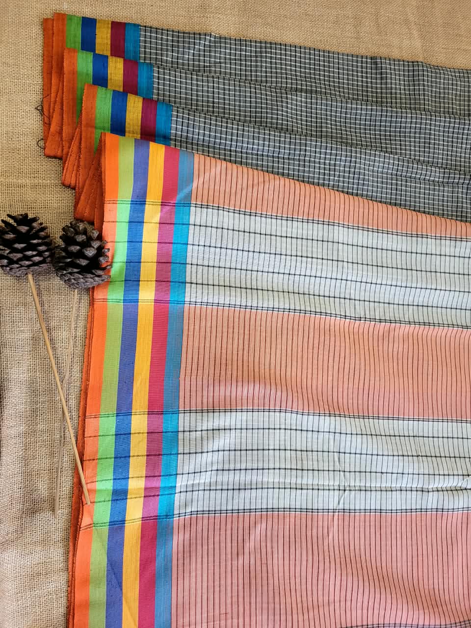 Grey2 Hampa Pattedanchu Saree