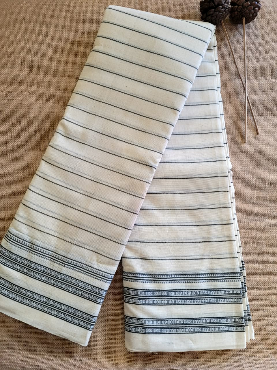 White3 Hampa Pattedanchu Saree