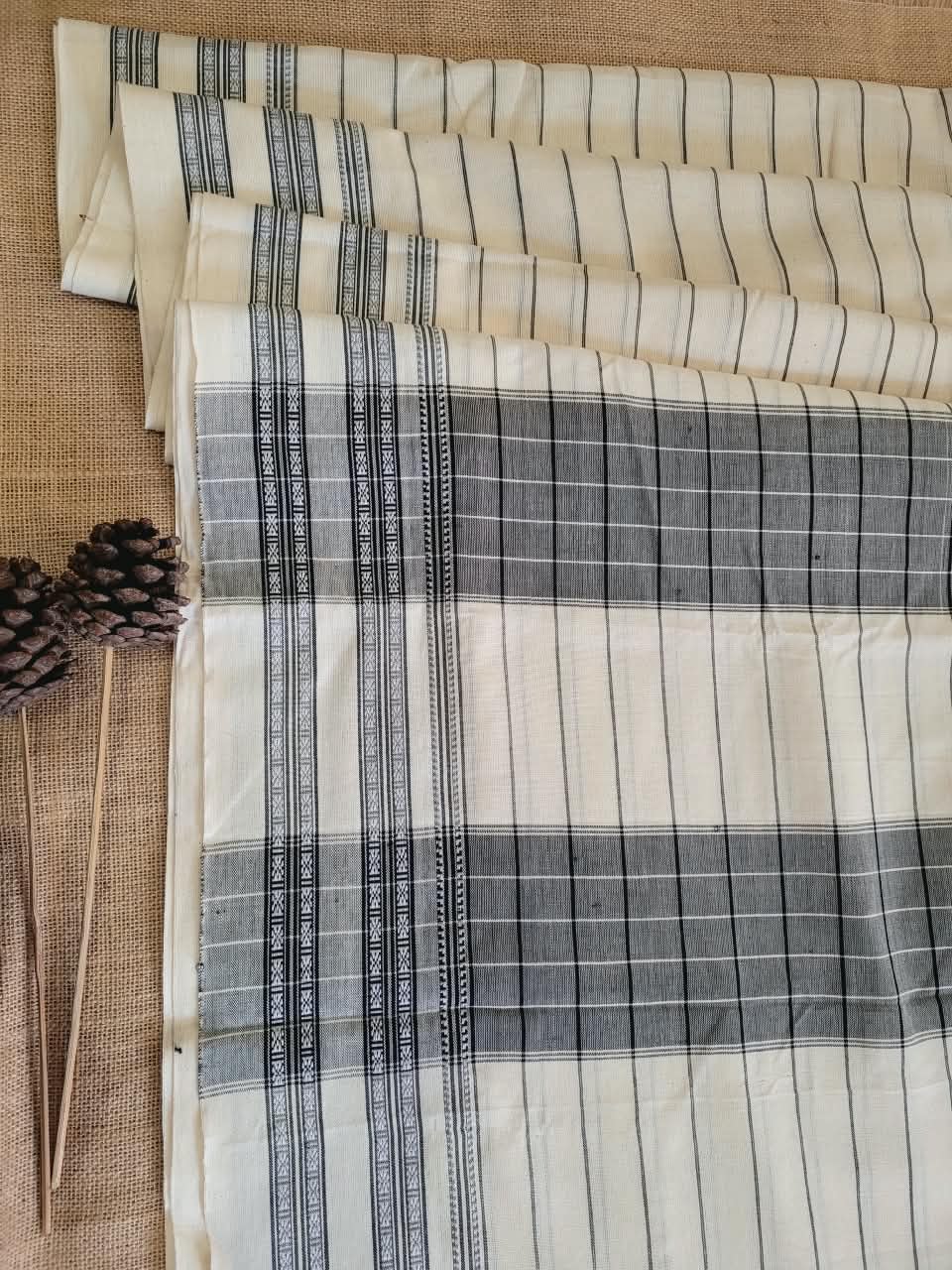 White3 Hampa Pattedanchu Saree
