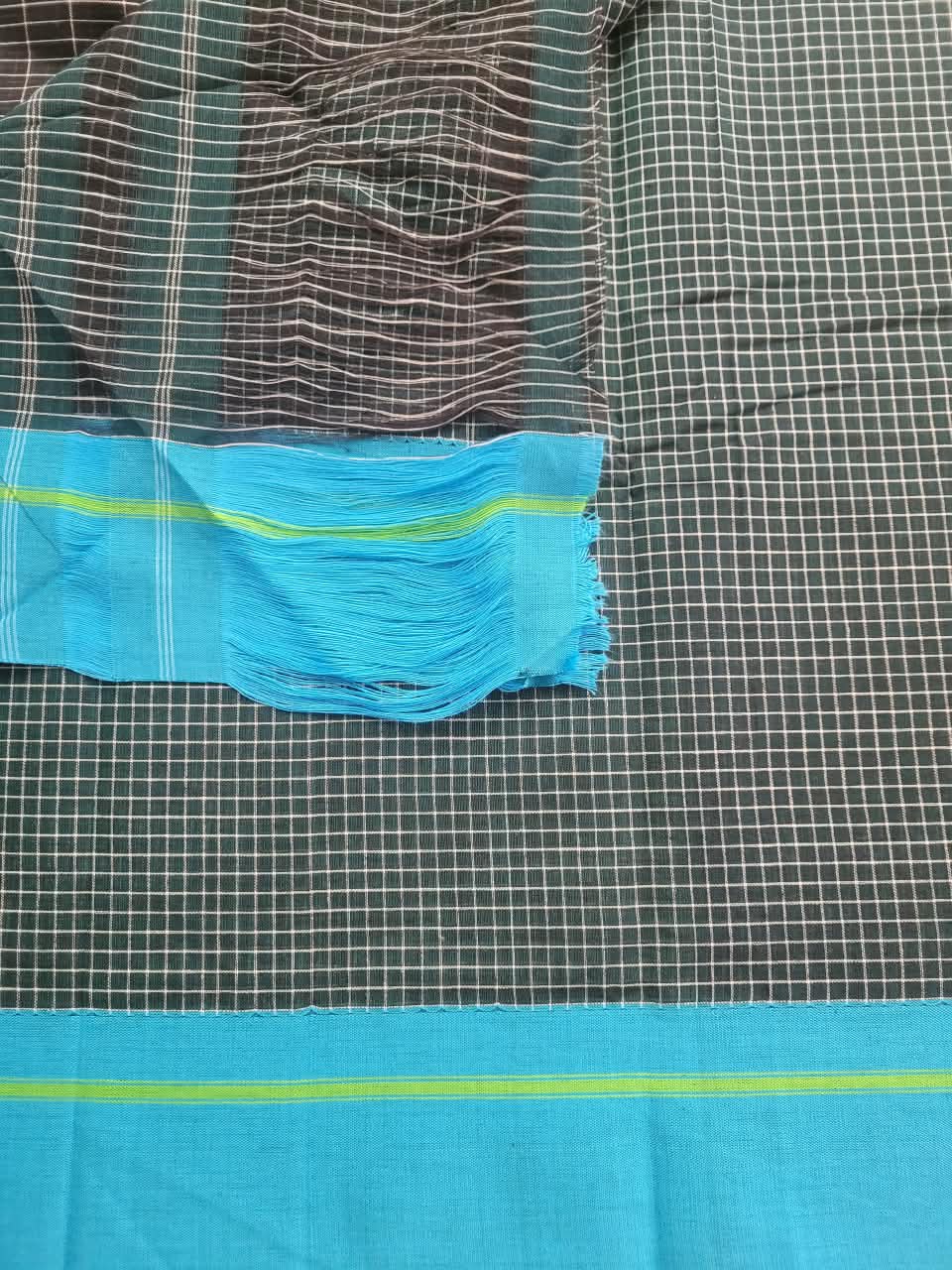 Green Hampa Pattedanchu Saree
