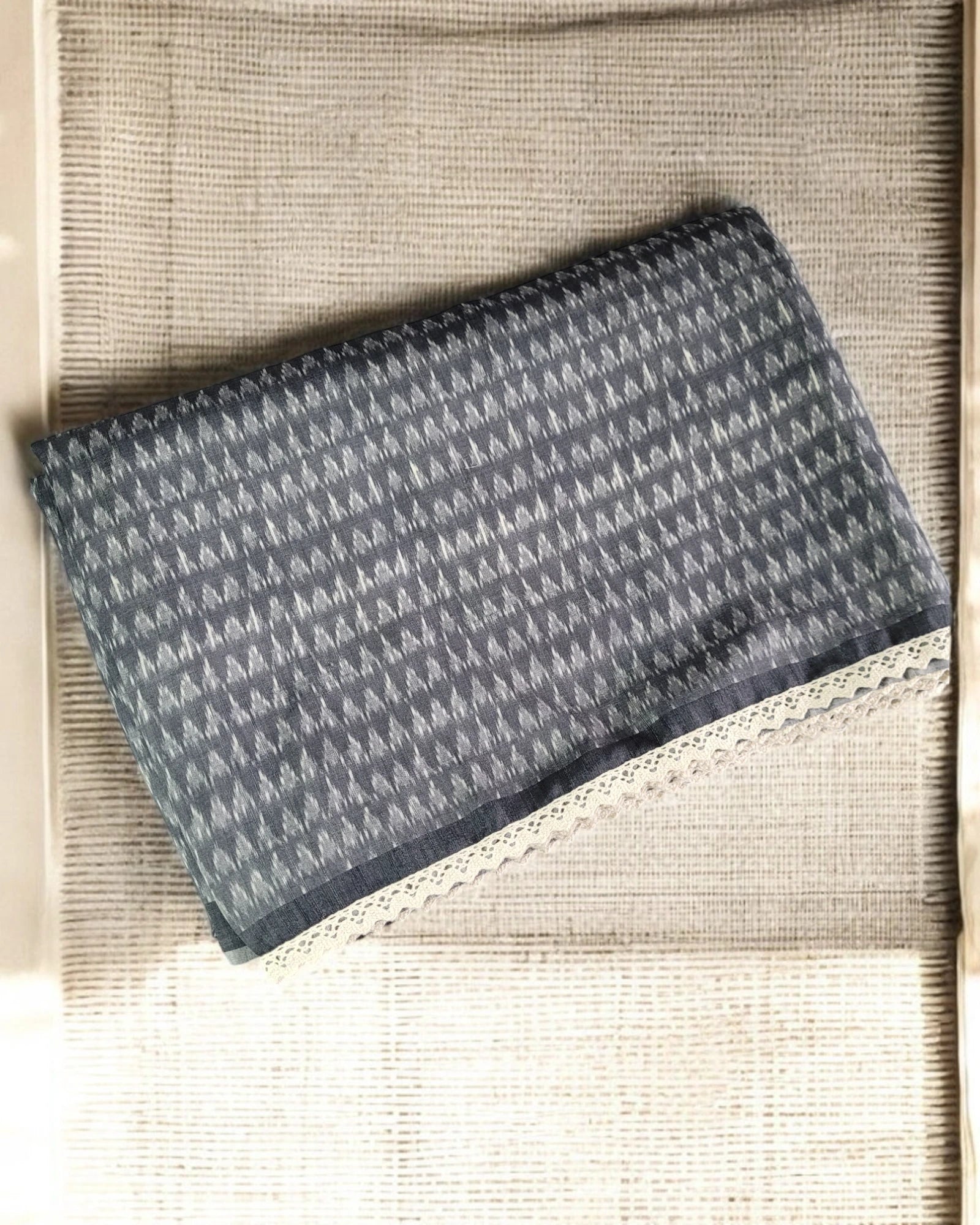 Slate Madhavi tussar saree